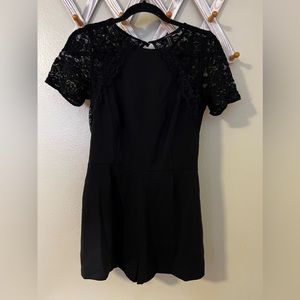 Forever21 black Romper